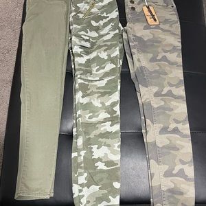 3 pair of pants